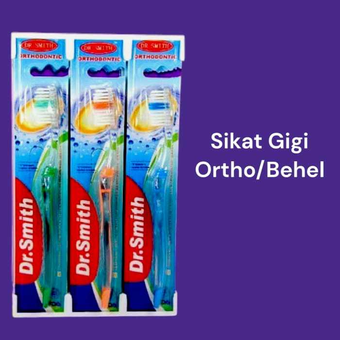Sikat Gigi Ortho V- trim Behel oral b