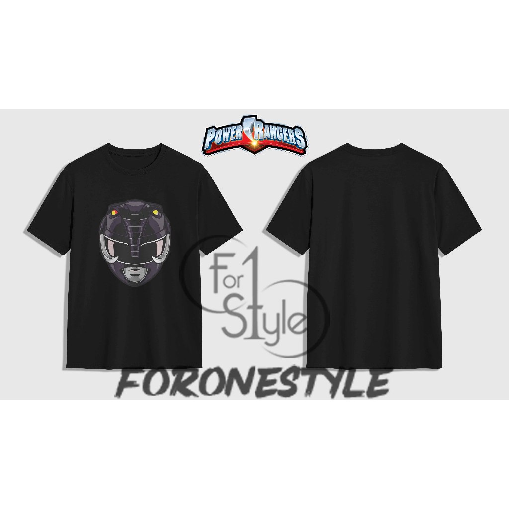 Tshirt Kaos Power Rangers - Kaos Power Rangers - Baju Power Rangers - ALL SIZE
