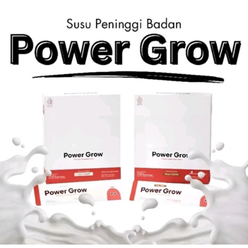 

Power Grow tenns Rasa Vanilla Bernutrisi Peninggi Berat Badan Untuk Remaja Umur 12/17 Tahun 100% ORIGINAL