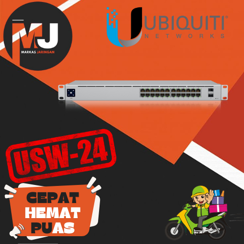 Ubiquiti USW-24-POE 24-Port managed PoE switch