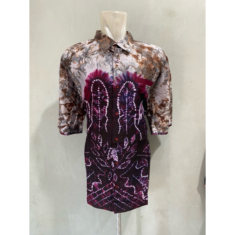 hem JUMBO sasirangan merah putih