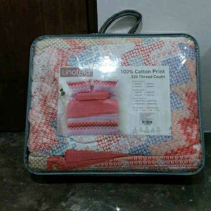 Set Sprei & Bedcover King Size Linotela