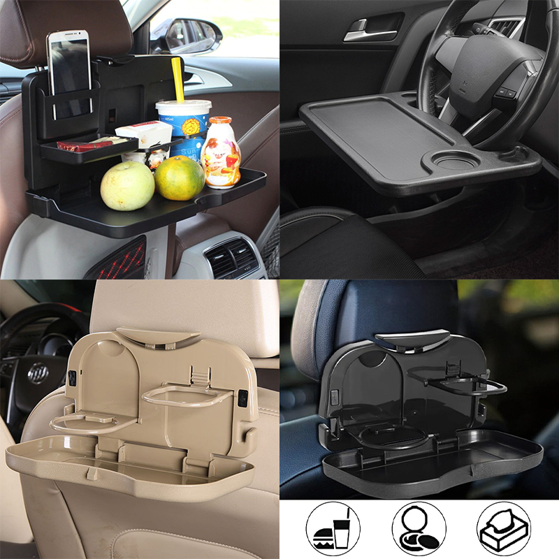 HCS - [READY] CAR SEAT ORGANIZER MEJA LIPAT MOBIL KOMPARTEMEN MOBIL AKSESORIS MOBIL