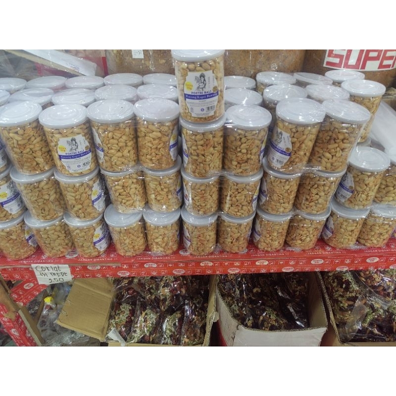 

KACANG KAPRI/KACANG BALI TOPLES BERAT 300GRAM