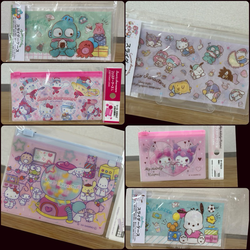 

[Seria] Sanrio character Fastener case