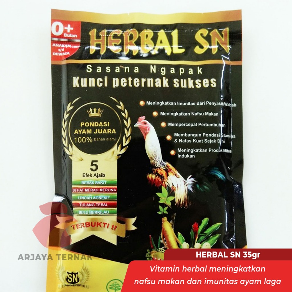 Jamu Ayam Herbal SN SASANA NGAPAK 35 gram