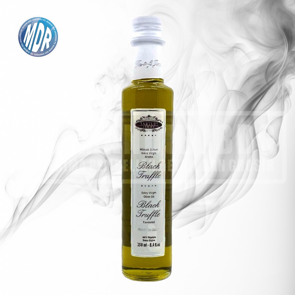 

TARTUFI JIMMY EXTRA VIRGIN OLIVE OIL BLACK TRUFFLE FLAVOUR 250 ML
