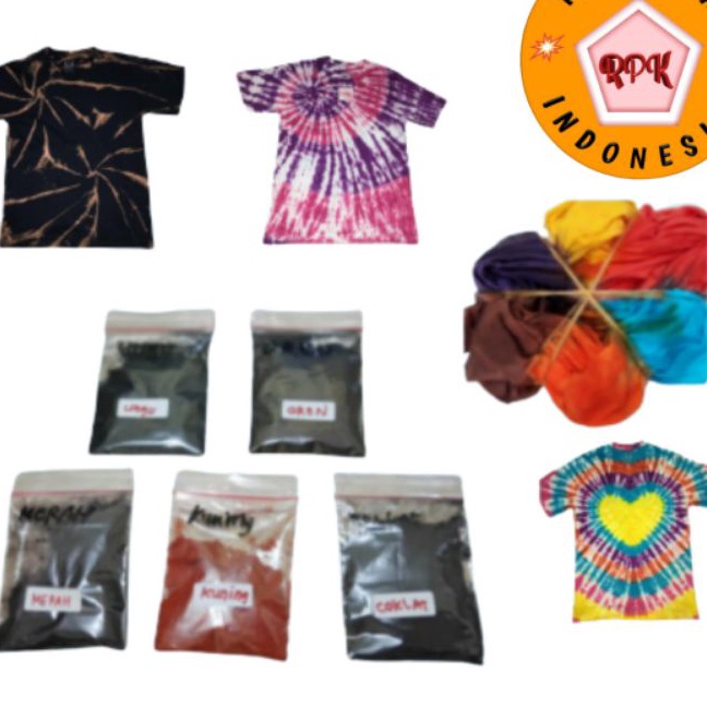 

Bonuskan REMASOL Tie dye pewarna kaos batik jumputan baju taplak