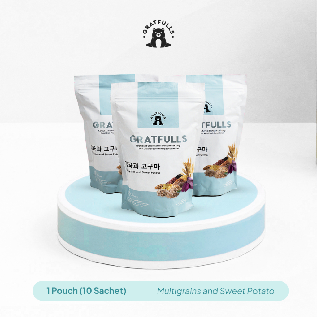 

Gratfulls Minuman Sereal | Rasa Original | Susu Sereal Rendah Kalori, Tinggi Kalsium & Protein | 1 pouch-10 sachet