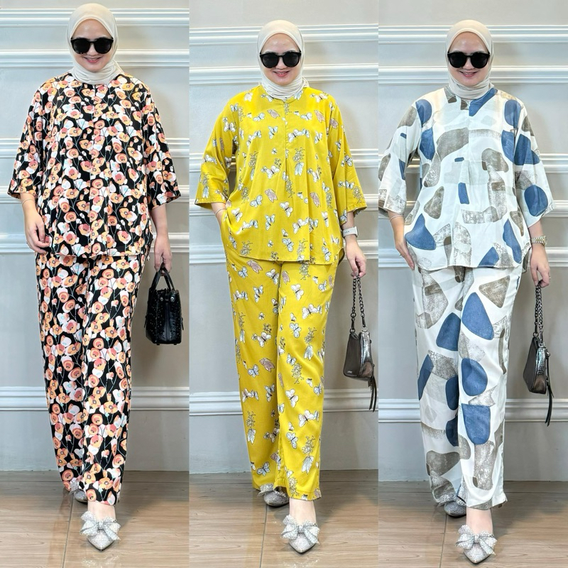 SET KULOT RAYON PREMIUM/ SET KULOT JUMBO / SETELAN WANITA