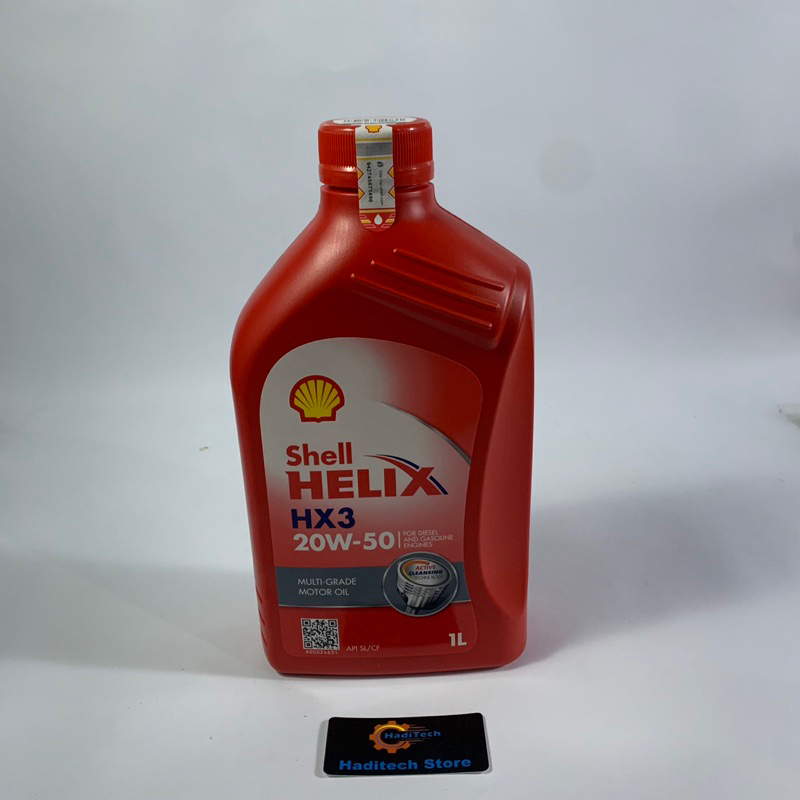 OLI  SHELL HELIX HX3 1LITER SAE 20W-50 SHELL HX 3