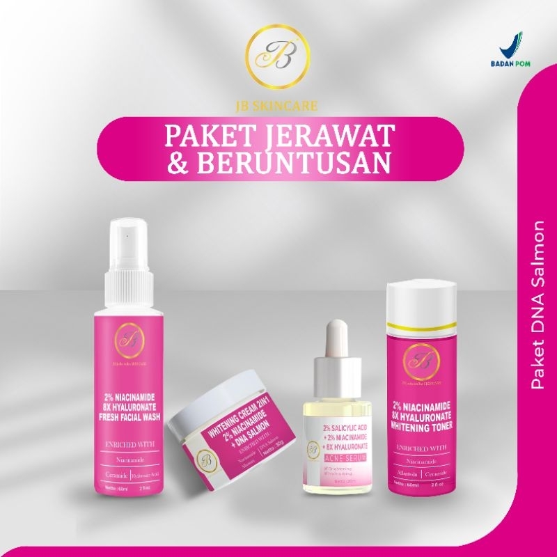 JB skincare paket acne / 2% salicylic acid