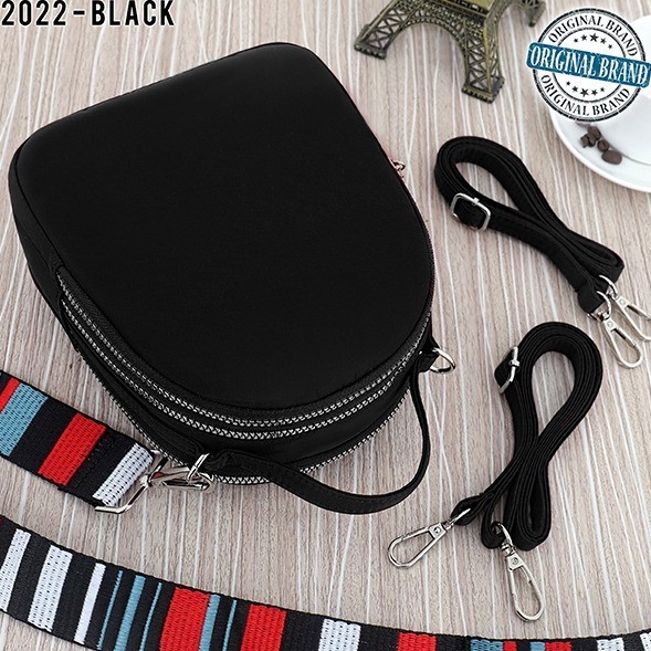 Obral Pesanan  LANCE MANDY 222 Original  Tas Wanita 3 Fungsi Ransel Selempang  Tenteng Bahan Parasut