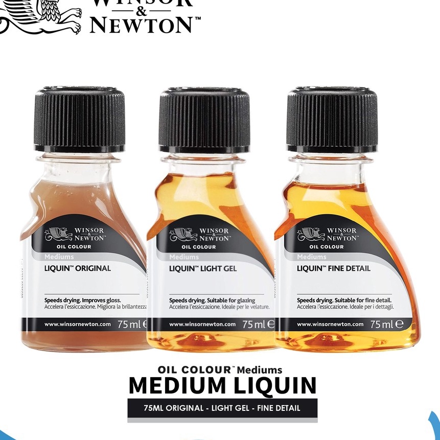 

KF7 Winsor ton 75ml Liquin Medium Oil Painting