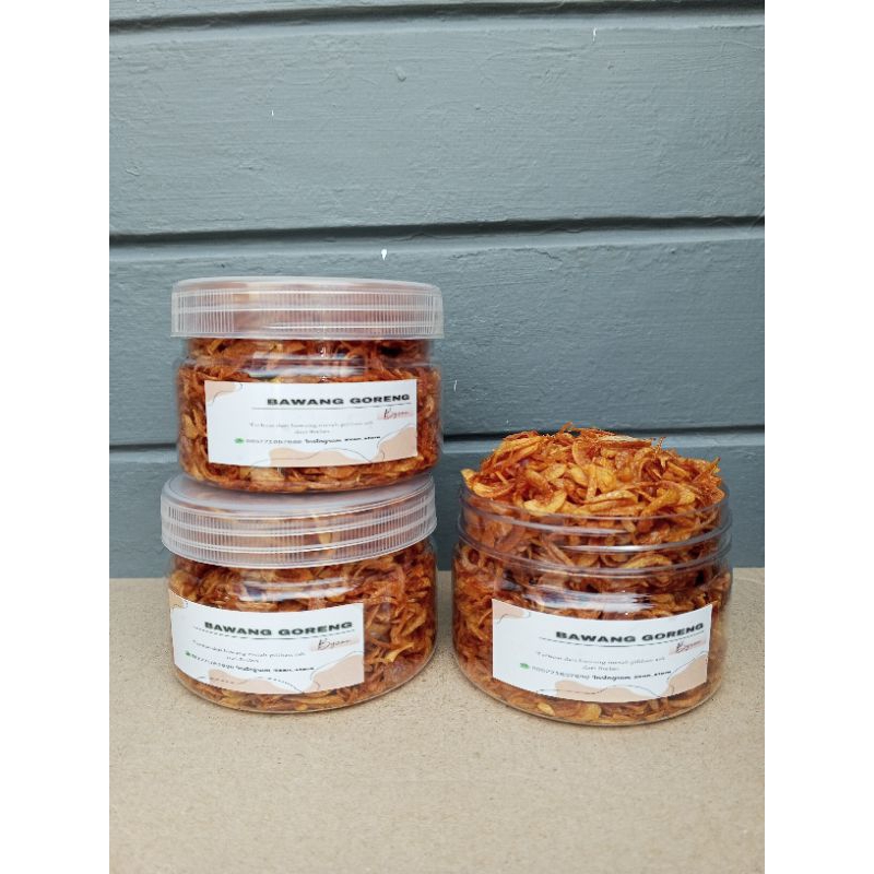 

bawang goreng terasi pedas kemasan 300ml