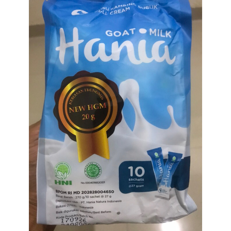 

Produk HNI Hania susu kambing full cream