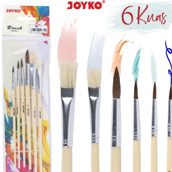 

KI3 12 Set Kuas Lukis Set BR1