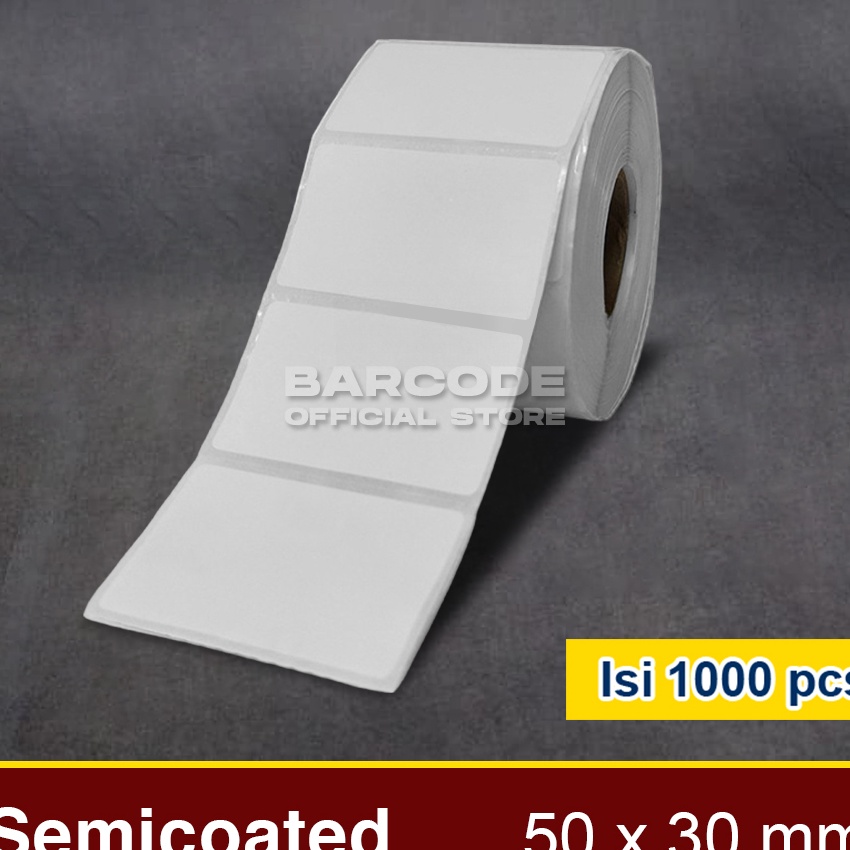 

Hemat Semicoated 5 x 3 mm 5x3mm 5x3 Kes Sticker Label Barcode 1