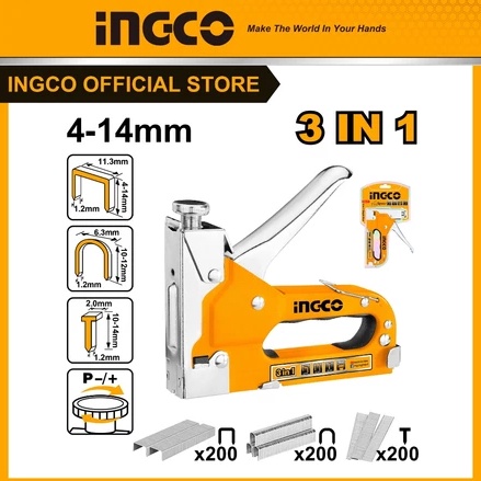 

ART S3V8 Staples Tembak Staple Gun INGCO HSG145