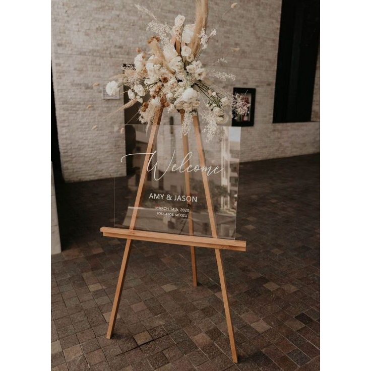 

KF7 Easel Lukis Stand Poto Wedding 1cm