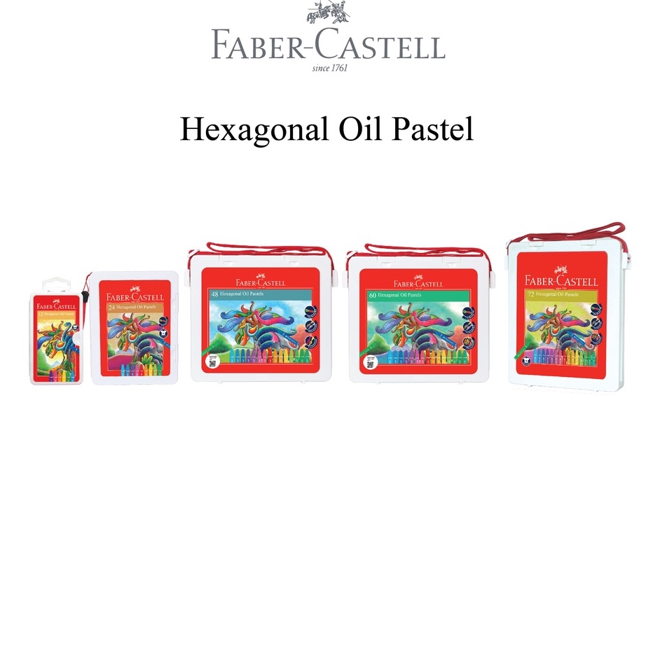 

Hemat FaberCastell Krayon Minyak Hexagonal Oil Pastell