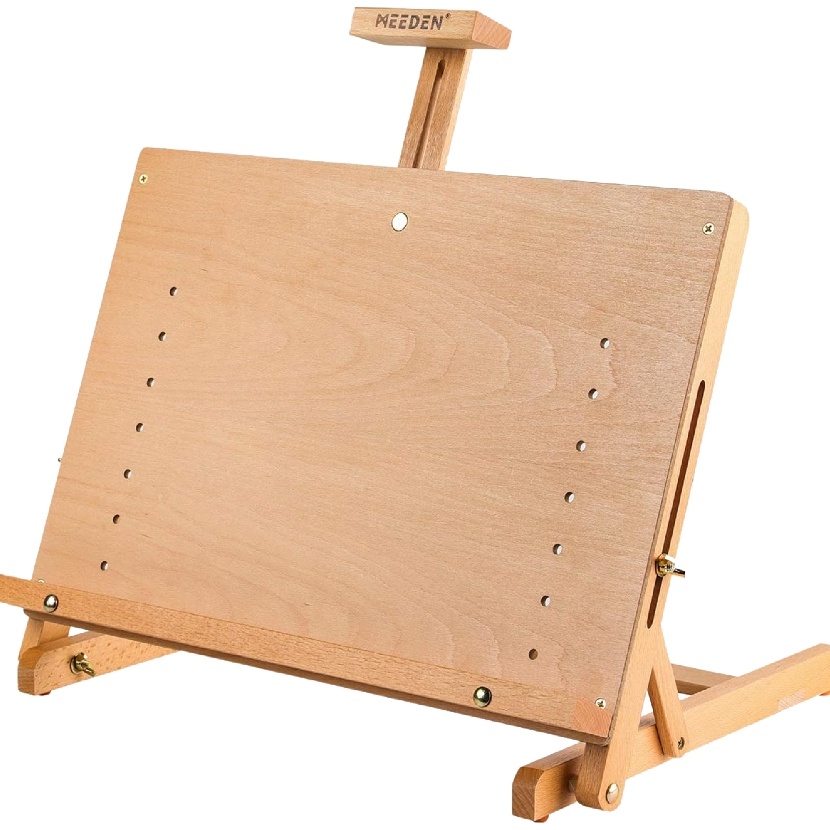 

HJ6 Meeden Drawing Board Easel Artist Display Table Top Papan