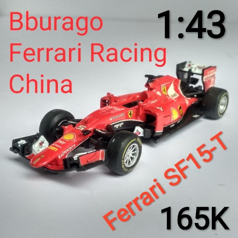 Diecast Bburago Ferrari Racing SF15 T