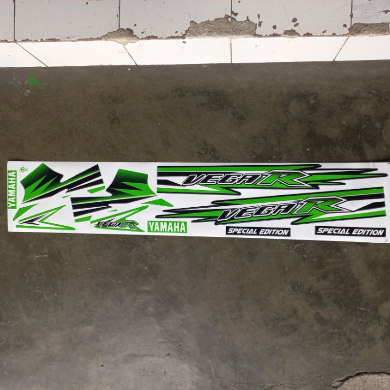 Sticker striping motor yamaha vega r lama custom model fiz r limited spesial edition custom malaysia