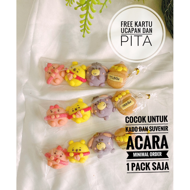 

Cookies karakter winnie the pooh custom cookies