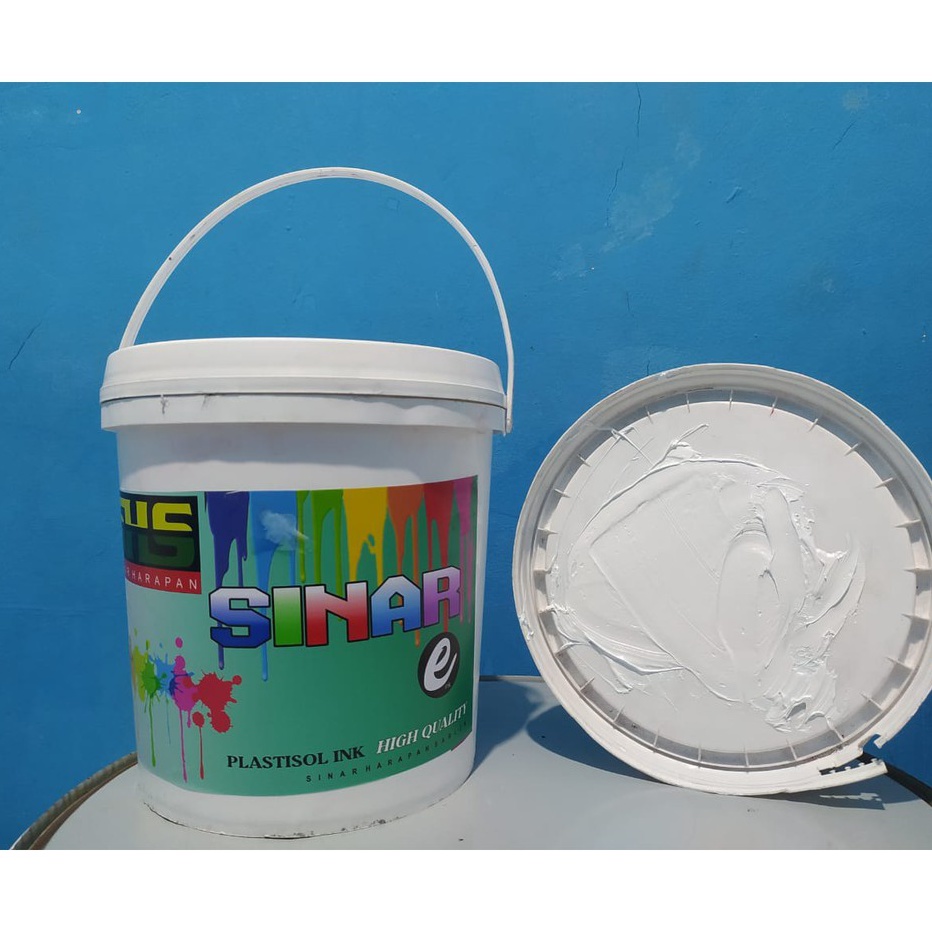 

Terbaik plastisol economis warna putih sinar harapan sablon kemasan 5kg