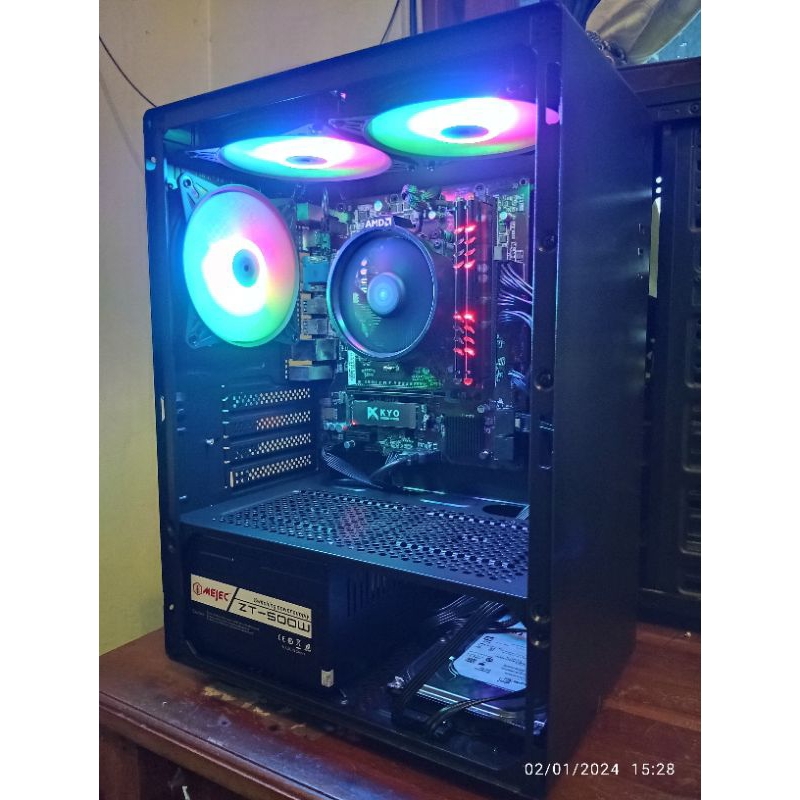 CPU Ryzen 5 5600g + 16gb+nvme 256gb