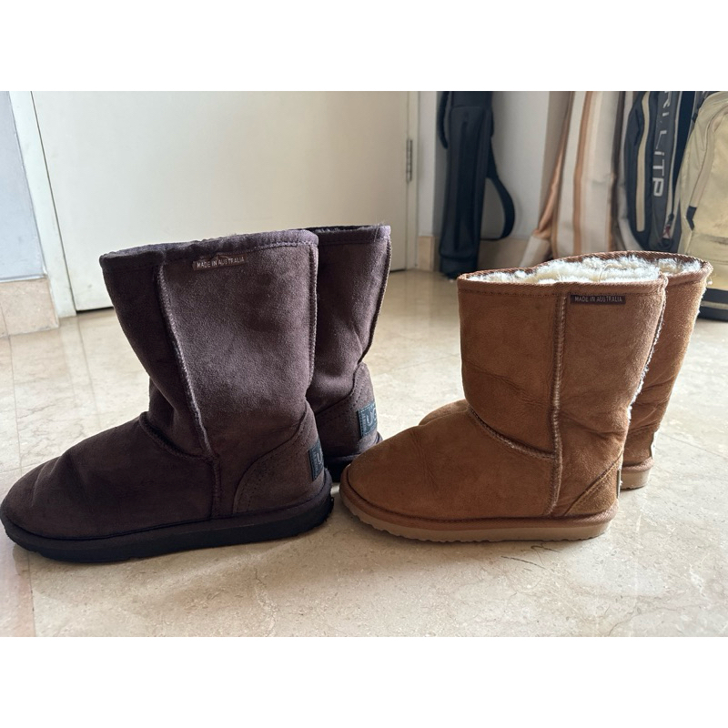 UGG made in australia original size 7 2 kids adult sepatu boots winter musim dingin