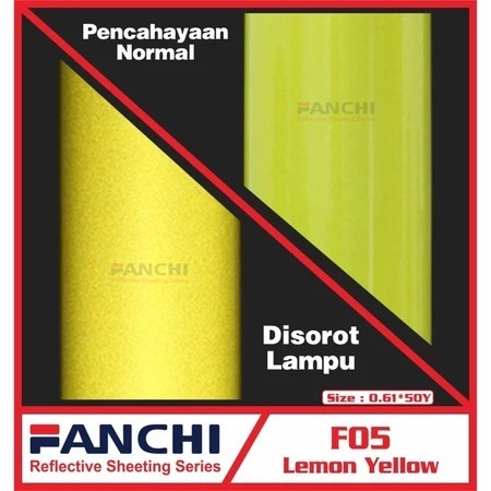 Stiker Skotlet Refelektif Nyala Fanchi Reflektor Mobil Motor Reflective Terang