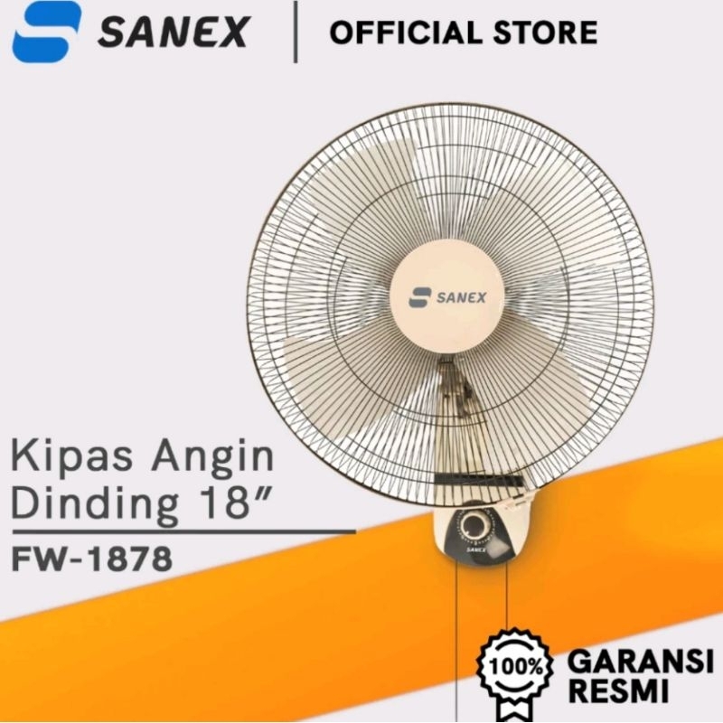 Kipas Sanex wallpan dinding 18