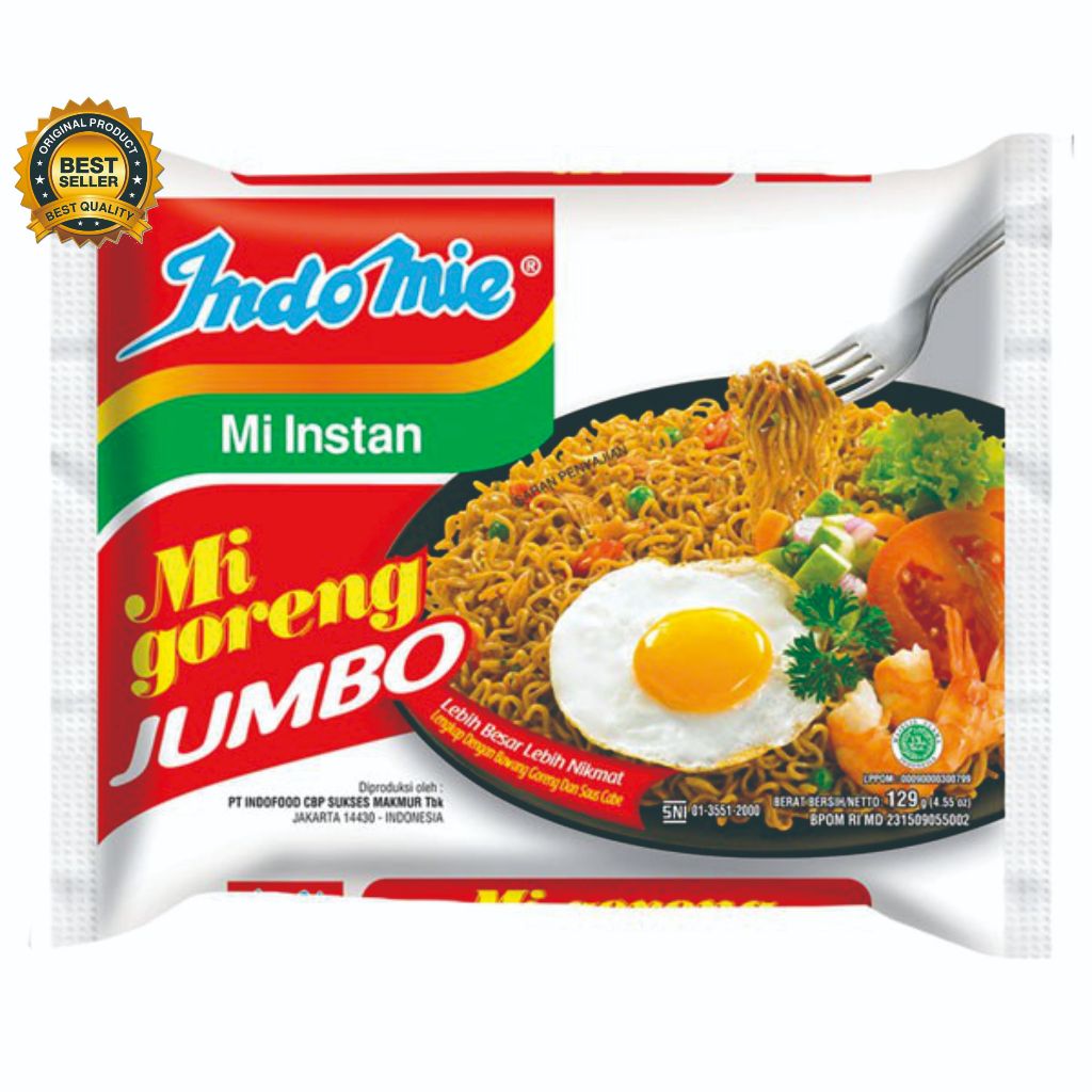 INDOMIE MIE GORENG JUMBO / MIE INDOMIE GORENG JUMBO