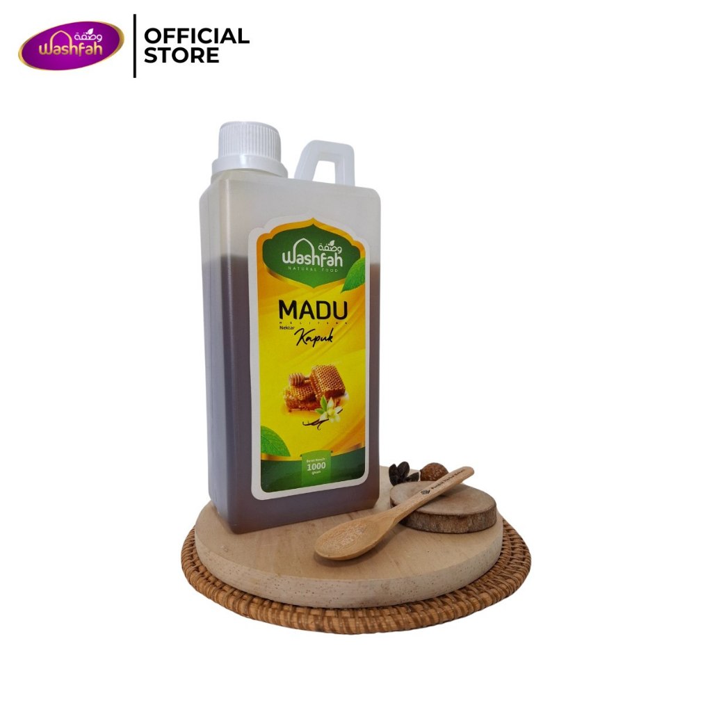 

Madu Kapuk Asli nektar Murni Washfah 1 Kg
