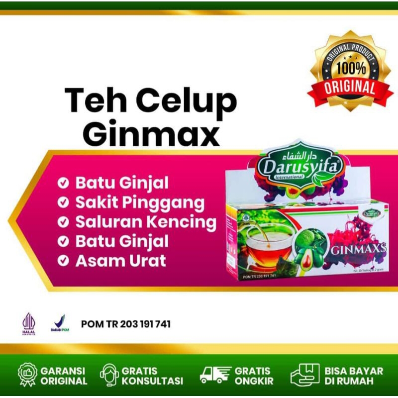 

Teh Celup Batu Ginjal D Gin Daun Sukun Ginmaxs Darusyifa