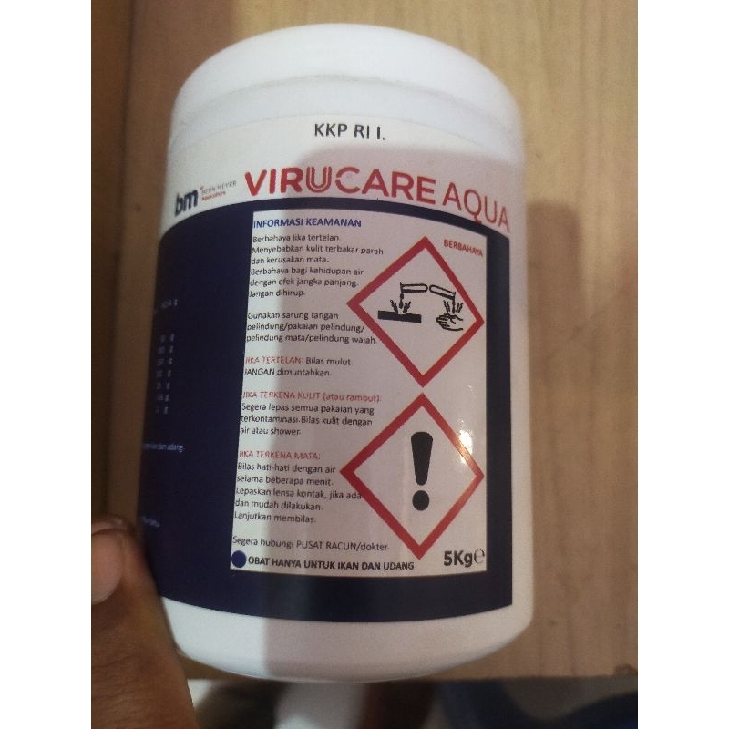 VIRUCARE AQUATIC, Pengganti VIRCON, desinfektan aquatic