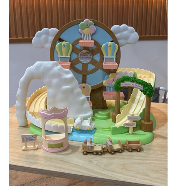 Sylvanian Baby Playpark Rare Vintage Preloved