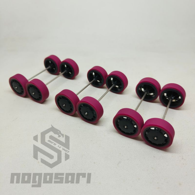 Ban bubut balance tamiya maroon medium