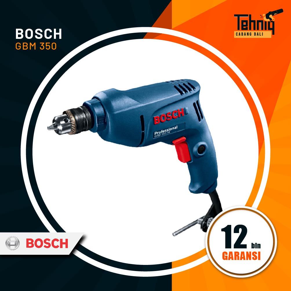 Mesin Bor Tangan BOSCH GBM 350 Mesin bor listrik Genggam 10 mm / Mesin bor