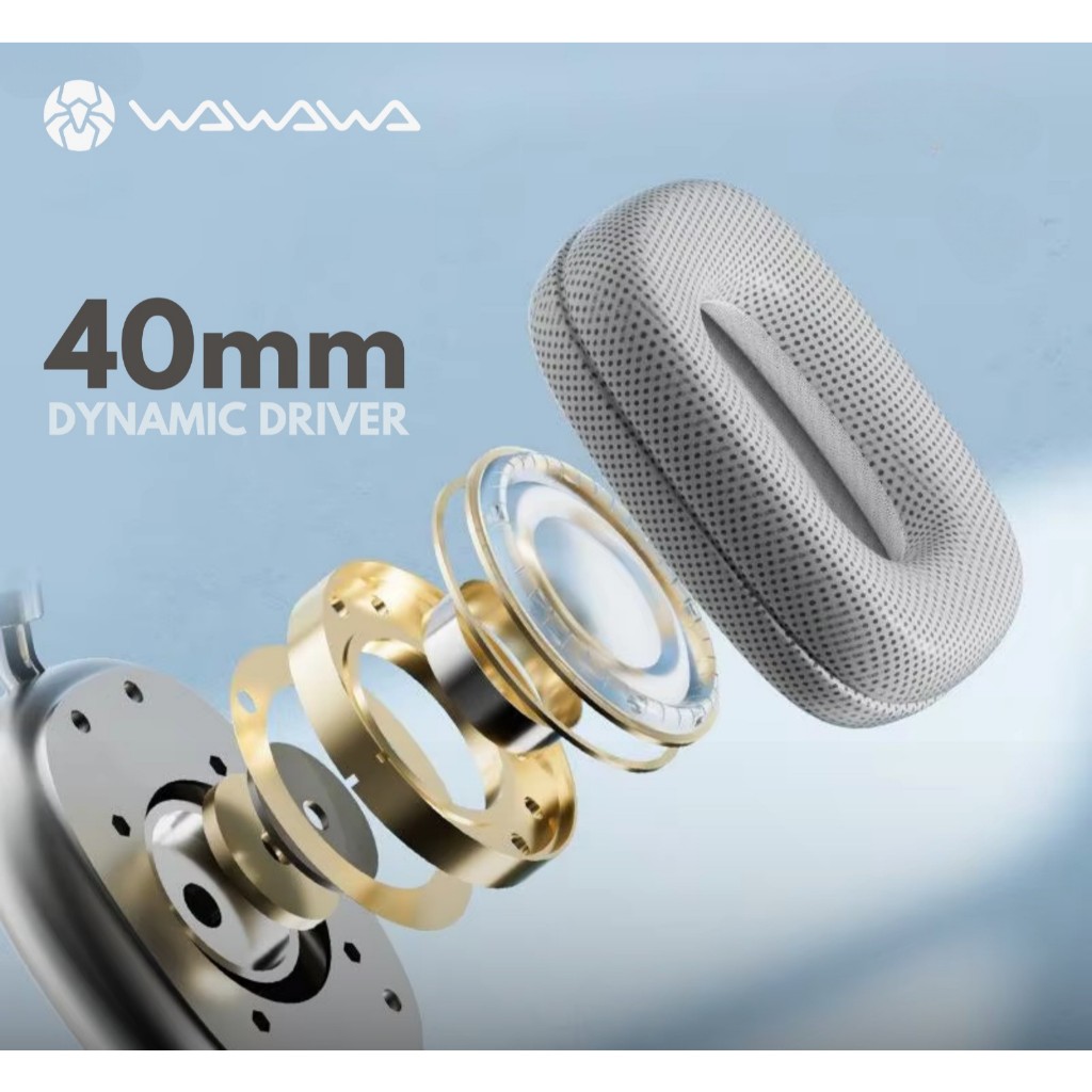 WAWAWA WA-H1 HEADPHONE STYLISH WIRED AND WIRELESS