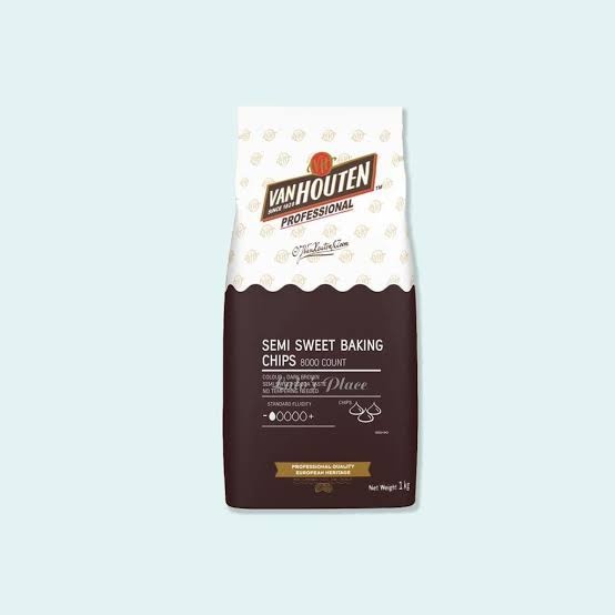 

Vanhouten Semi Sweet Baking Chips 8000CT 1kg