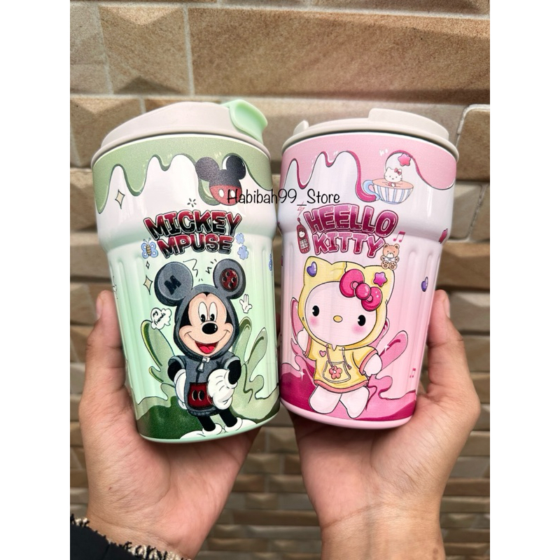 Termos kopi susu stainles steel SANRIO MINI 450ml termos tahan panas dingin