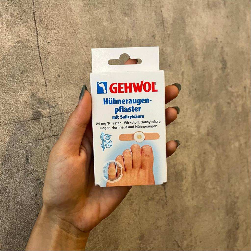 Gehwol Hühneraugenpflaster Mit Salicylsäure | Plester Kaki Jagung, Mata Ikan, Kapalan, Kutil, isi 6p