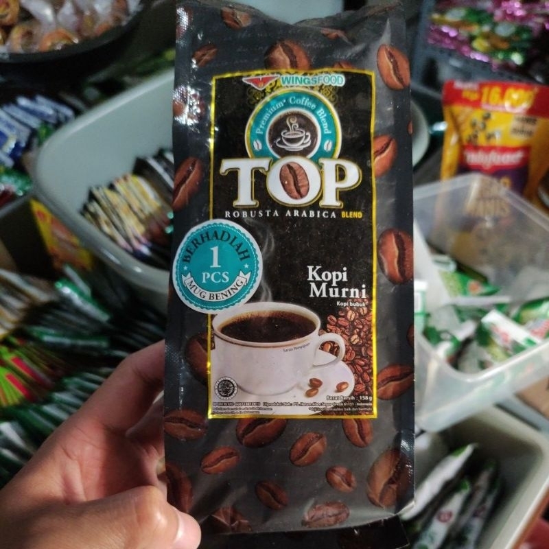 

Bubuk Top Kopi + Bonus Gelas