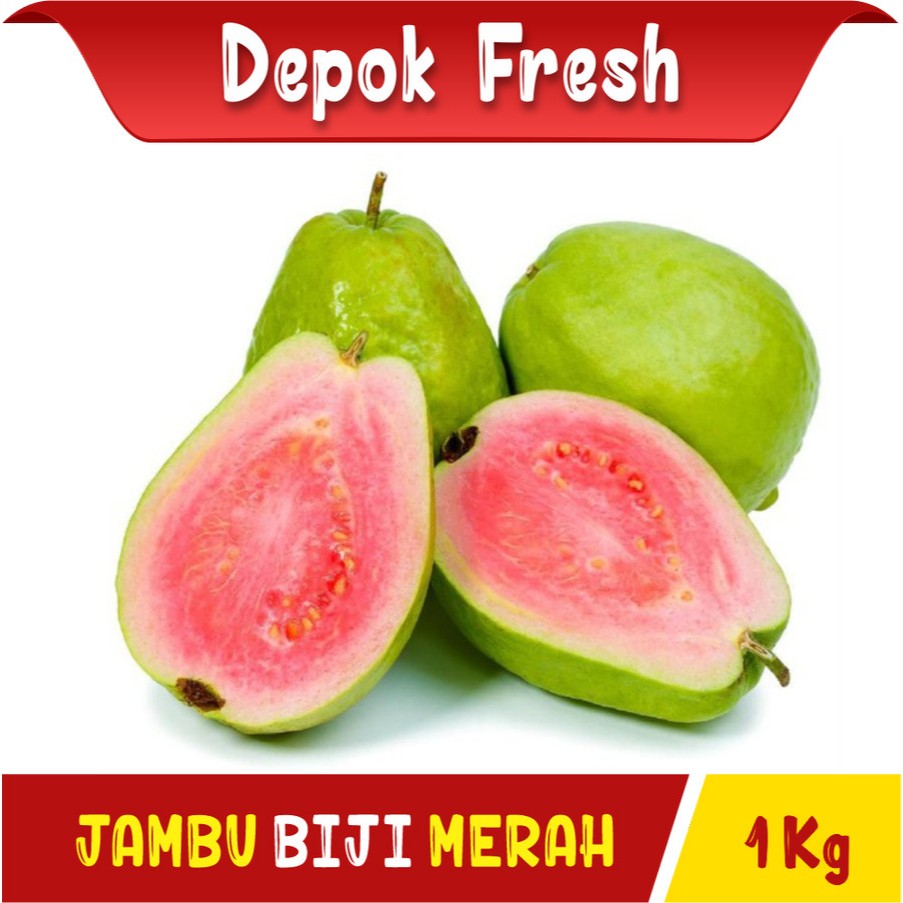 

JAMBU BIJI MERAH SEGAR 1KG