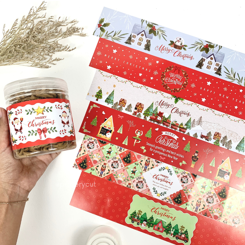 

Paper Sleeve / Belt Natal - Christmas