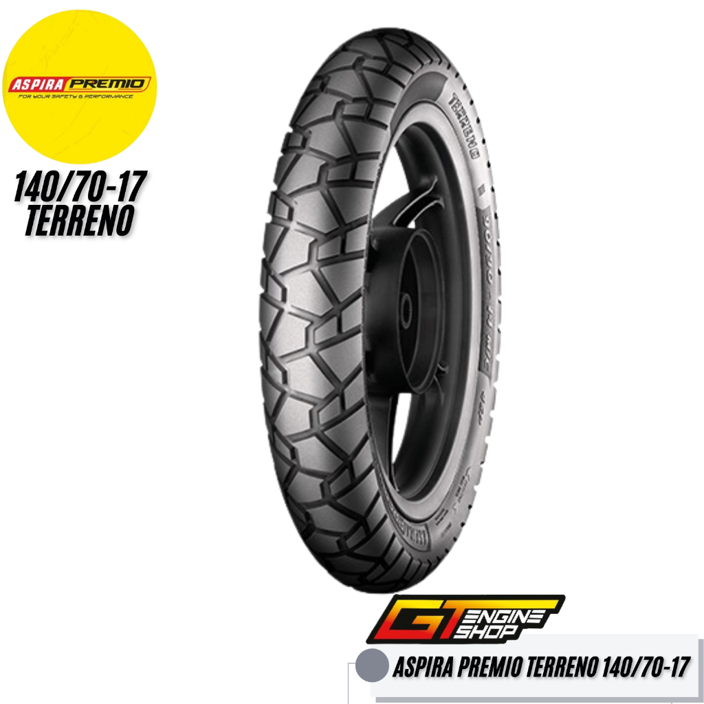 BAN ASPIRA PREMIO TERRENO 140/70-17 REAR BAN ASPIRA TERRENO 140/70-17 REAR PRODUKSI 2024