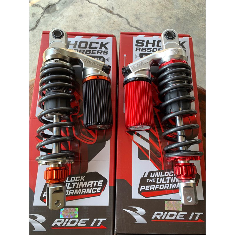 Shock Ride IT GP Premium Tabung Skok MATIC Mio Skok Vario Tabung GP Skok Belakang 31cm 33cm Murah Me